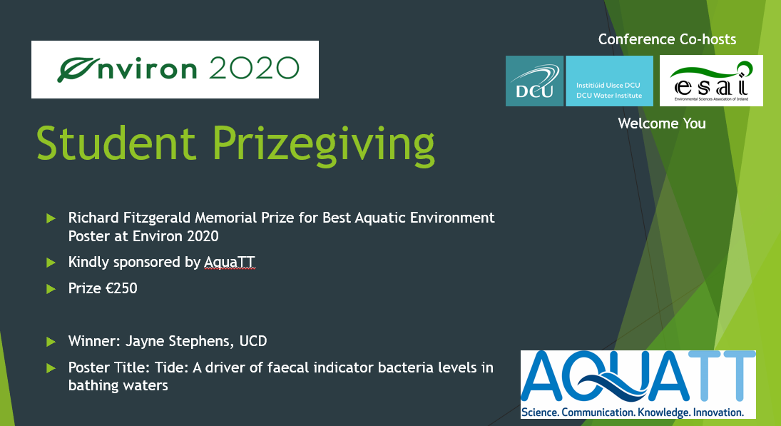 Environ 2020 prize winner